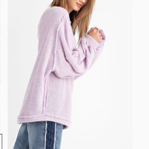 SOLD OUT - Softest Lavender Top - Picture 3 of 8